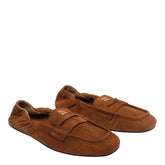 RUCHES LOAFERS IN SUEDE