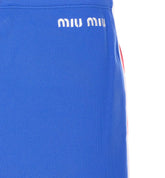 GONNA MINI CON LOGO MIU MIU
