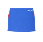 GONNA MINI CON LOGO MIU MIU