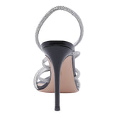 SANDALO CON TACCO CRYSTAL ETTIE