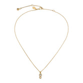 JC PEARL CUBE NECKLACE