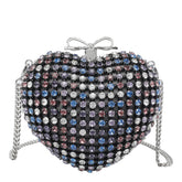 CRYSTAL HEART CLUTCH