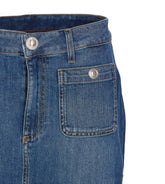 GONNA LONGUETTE IN DENIM
