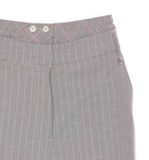 PANTALONE GESSATO AMPIO