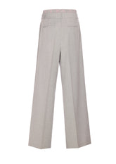 PANTALONE GESSATO AMPIO