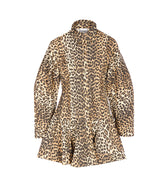 ABITO CAMICIA LEOPARDATO