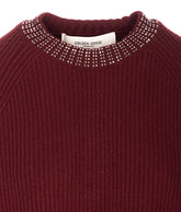 MAGLIA CON RICAMO IN STRASS