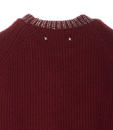 MAGLIA CON RICAMO IN STRASS