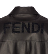 GIACCA IN PELLE FENDI MAXI LETTERING