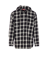 CAMICIA S-IX-AJFI A QUADRI CON LOGO