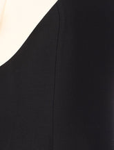 ABITO MIDI IN CREPE COUTURE