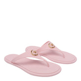 ALIA RUBBER FLAT THONG SANDALS