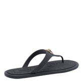 ALIA RUBBER FLAT SANDALS