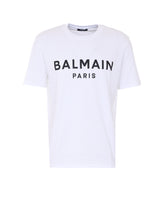 T-SHIRT CON STAMPA BALMAIN PARIS
