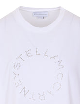 T-SHIRT BOYFRIEND CON LOGO RICAMATO
