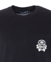 T-SHIRT CON LOGO RICAMATO DG