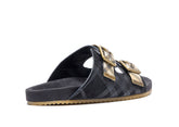URCHIN CHECK SANDALS