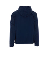 GIACCA MICRO REPS CON CAPPUCCIO E LOGO LENS