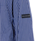 CAMICIA OVERSIZE CON LOGO