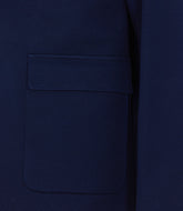 COTTON JERSEY MONOBREASTED JACKET
