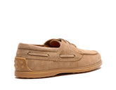 SUEDE BOAT LOAFERS