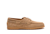 SUEDE BOAT LOAFERS