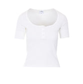 BUTTONED 90'S TOP