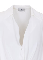 BODY IN GEORGETTE DI VISCOSA