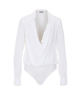 BODY IN GEORGETTE DI VISCOSA