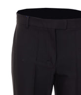 FATINA STRETCH COTTON AND VISCOSE TROUSERS