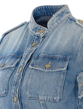 DENIM MINI DRESS