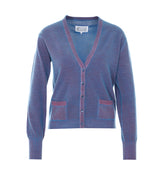 VIRGIN WOOL V-NECK CARDIGAN