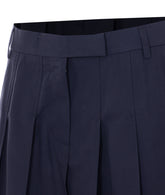 LOGO PLEATED SKIRT