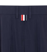 LOGO PLEATED SKIRT