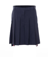 LOGO PLEATED SKIRT