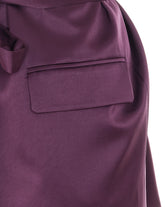 MELANZANA SATIN SLEEVELESS JACKET