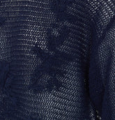 NET KNIT WITH HAND EMBROIDERY
