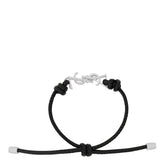 BRACCIALE CASSANDRE CON CORDINO IN PELLE