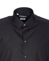 CAMICIA ELASTICIZZATA IN COTONE GOLD FIT