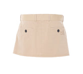 OLD GABARDINE MINISKIRT