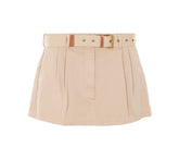 OLD GABARDINE MINISKIRT