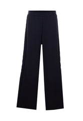 PANTALONE CON CREPE DE CHINE RICICLATO
