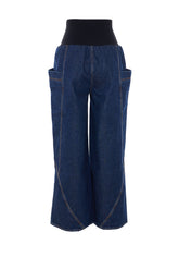 DENIM SWEATPANTS