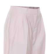 PANTALONE CROPPED IN FRESCO DI LANA