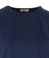 T-SHIRT CON SPACCO LATERALE E BOTTONI