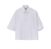 CAMICIA CROP OVERSIZE