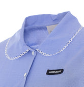 MIU MIU LOGO MINI DRESS