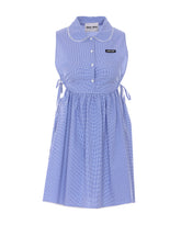 MIU MIU LOGO MINI DRESS