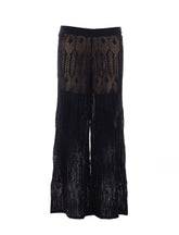 PANTALONE IN MAGLIA TRAFORATA