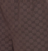 GG CANVAS LINEN BLEND SHORTS